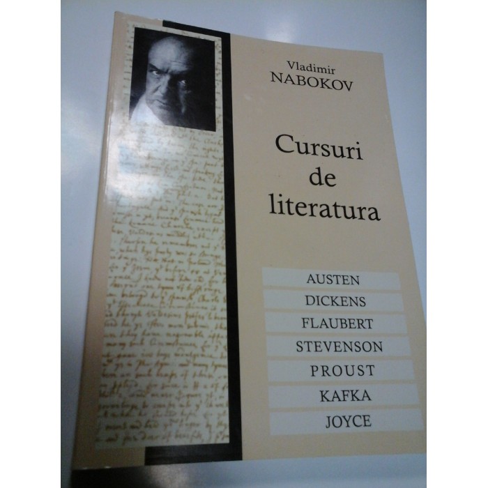 CURSURI DE LITERATURA - VLADIMIR NABOKOV